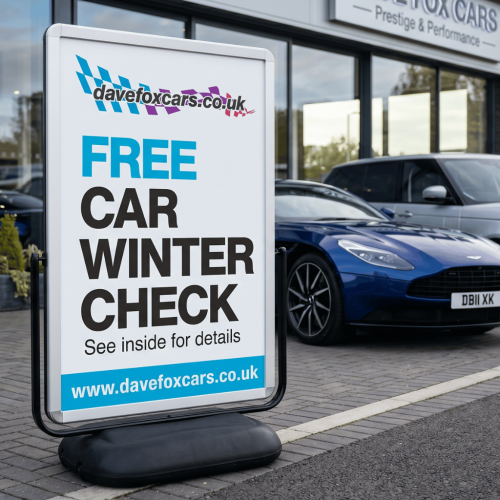 Cyclone Forecourt Swing Sign