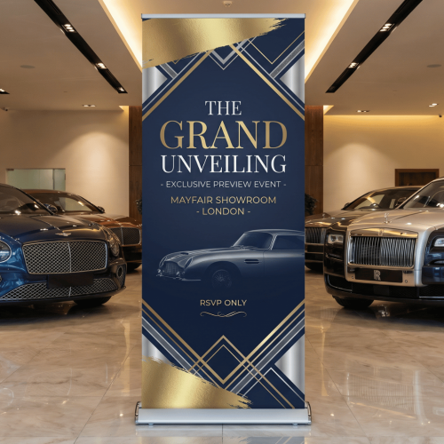 Deluxe Roller Banner Stand