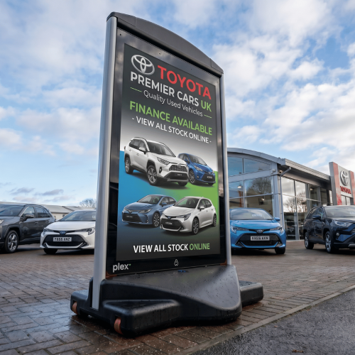 Large Billboard Style Forecourt Signs