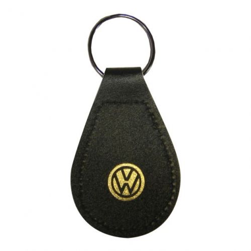 Pear Shaped Leatherette Keyrings