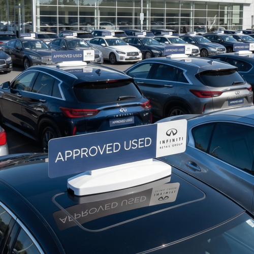 Personalised Car Top Header Panels