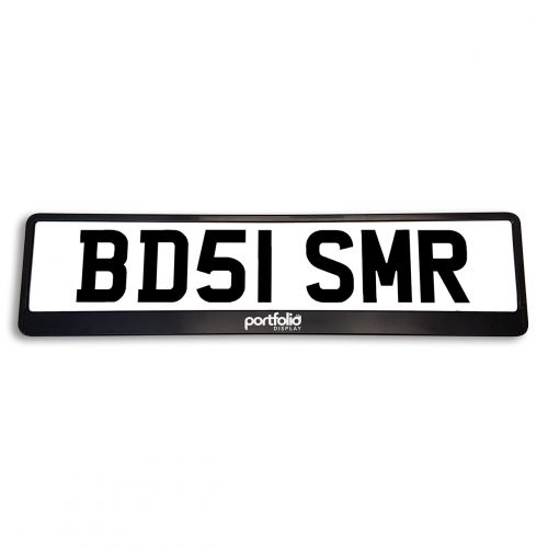 Personalised Number Plate Surrounds