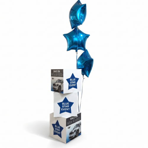 Printed Box Stacks - Cubes