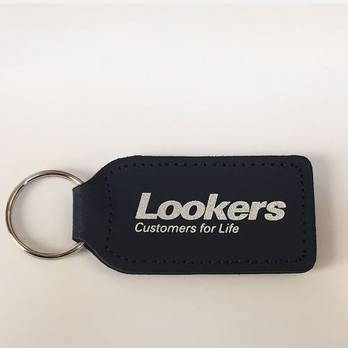 Rectangular Leather Keyrings