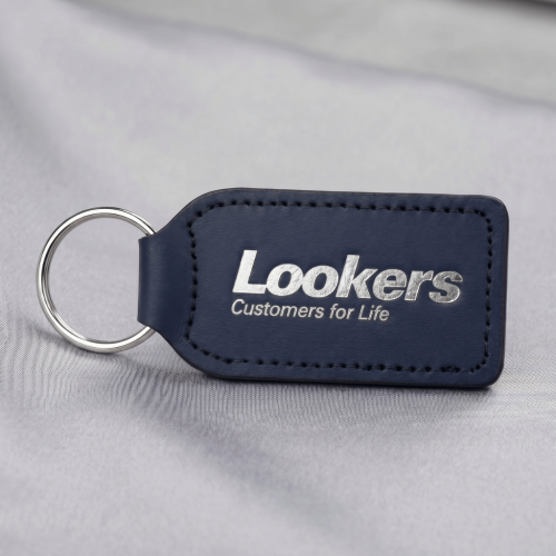 Rectangular Leather Keyrings