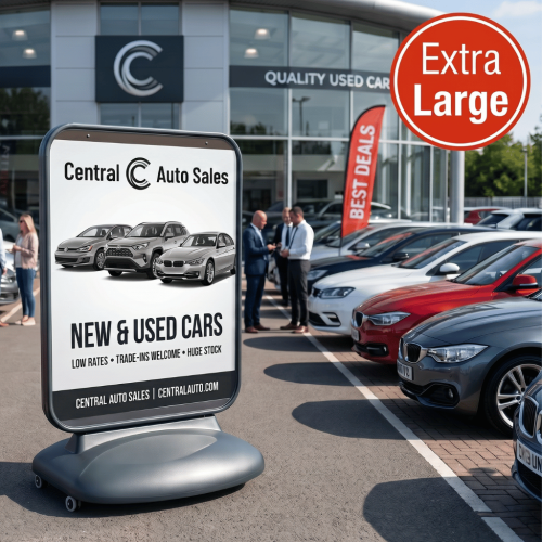Reflex - Extra Large Forecourt Poster Sign