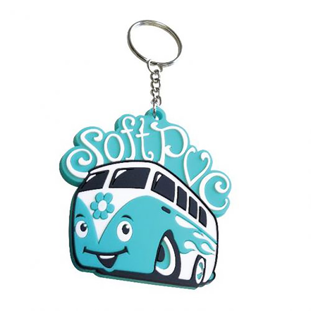 rubber keyrings flexible keyrings