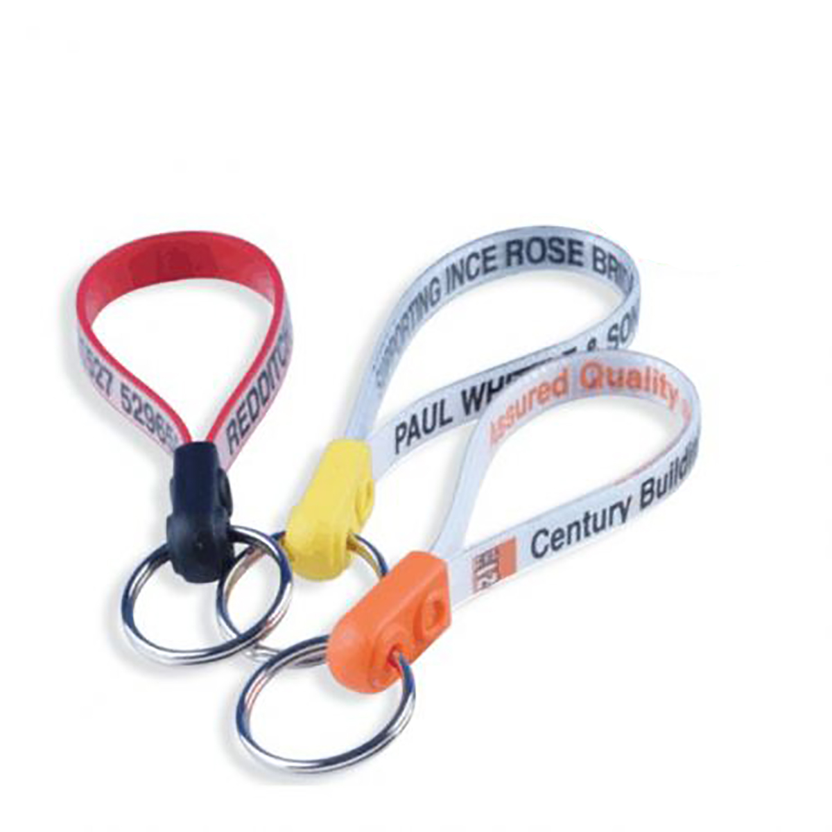 Plastic Loop Keyrings Standard Adloop Keyrings