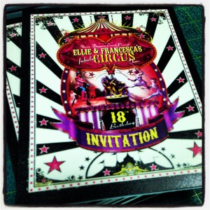 18th Birthday Invites Printed to Foamex