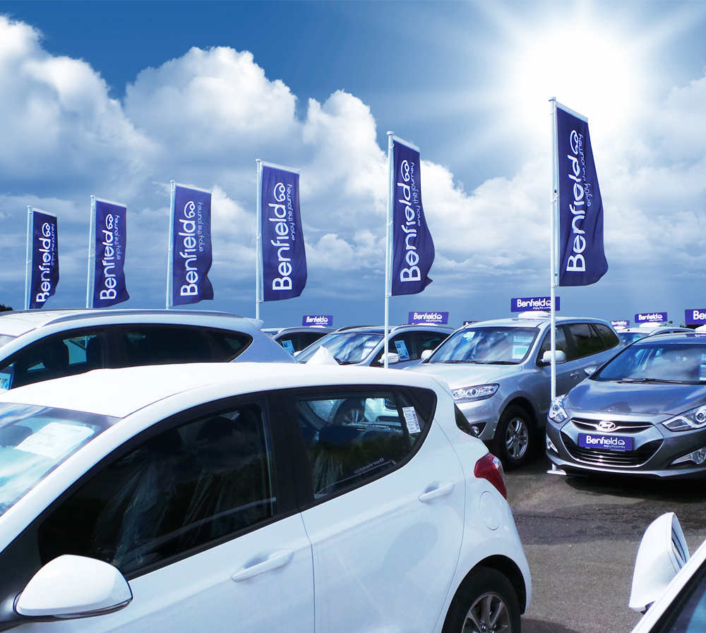 Benfield - Flags and Car Dealer Flagpoles