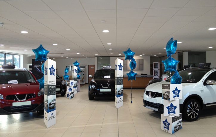 Car Showroom Event Graphics - Point of Sale