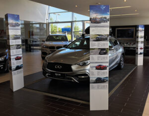 Car Showroom Graphics & Stands