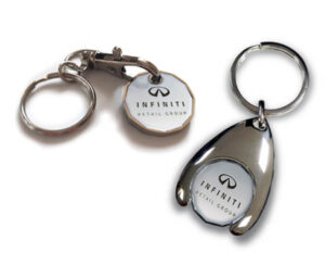 Trolley Token Key Rings