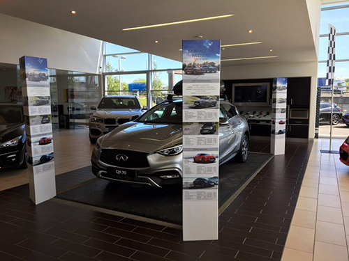 Car Showroom Event Graphics